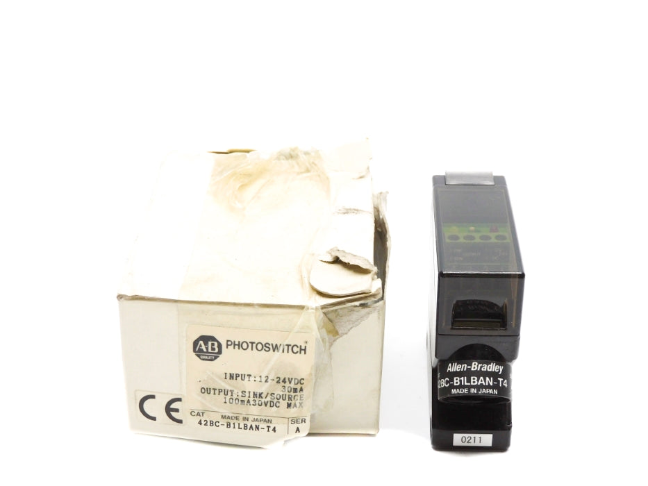 INDUSTRIAL SPARE PART 42BC-B1LBAN-T4 SER. A 12-24VDC (WH) NSMP