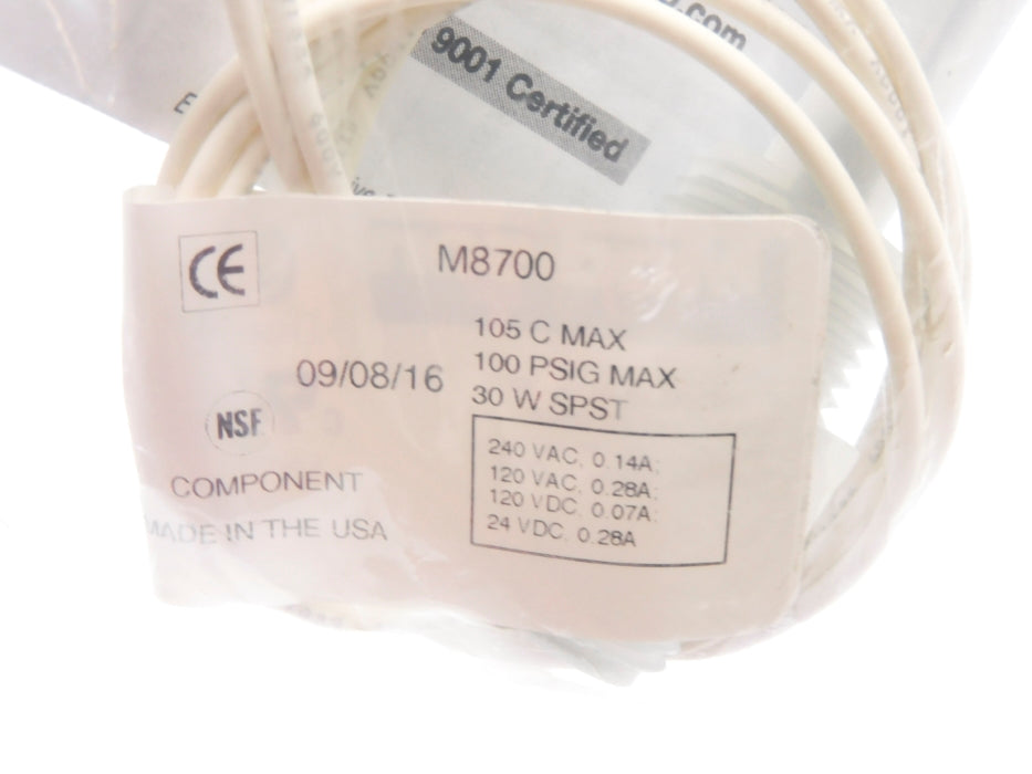 MADISON M8700 2XC13 100PSIG NSMP