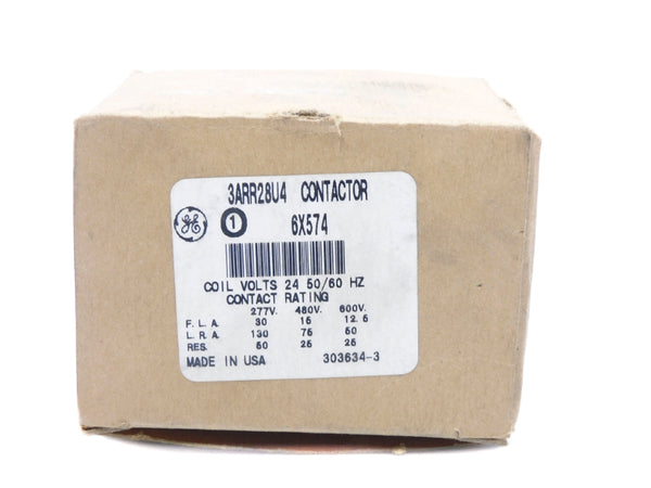GENERAL ELECTRIC 3ARR28U4 6X574 24V NSMP