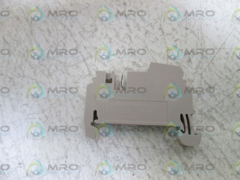 LOT OF 50 WEIDMULLER TERMINAL BLOCK 1742610000 / ZKS 2.5/1.5 NSMP