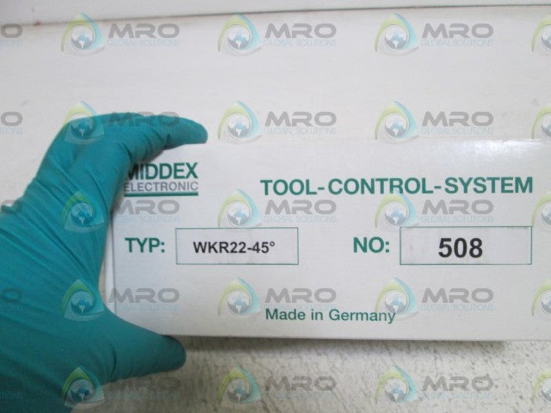 MIDDEX ELECTRONIC SENSOR WKR22-45 DEGREES NO. 508 NSMP