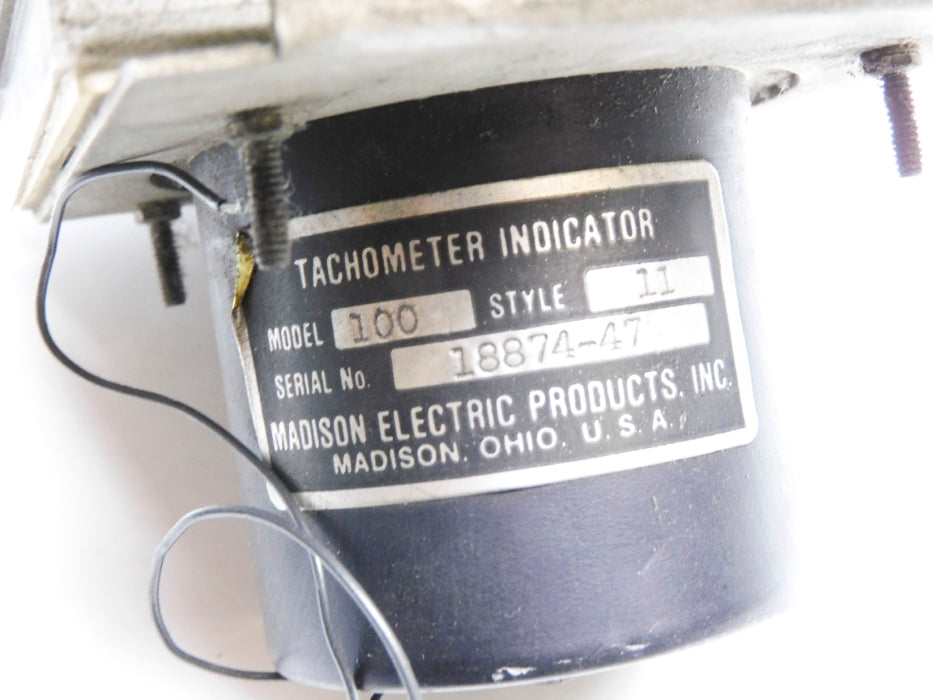 MADISON ELECTRIC 100 400RPM UNMP