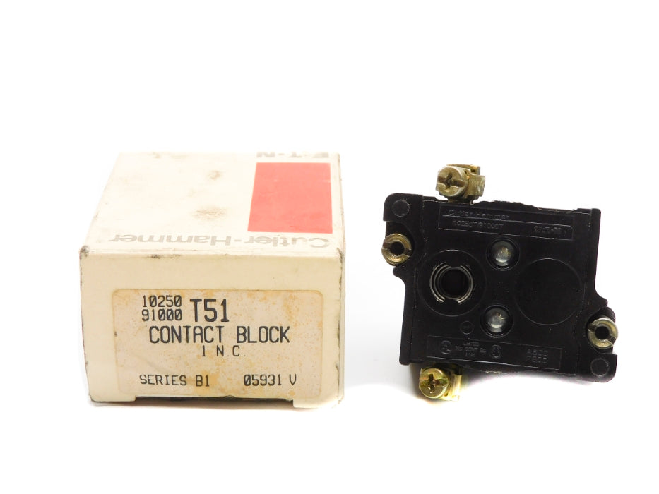 CUTLER HAMMER 1025091000T51 SER. B1 NSMP