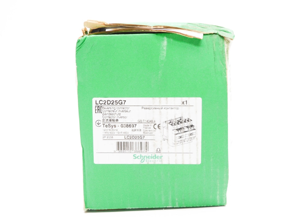 SCHNEIDER ELECTRIC LC2D25G7 120V NSMP