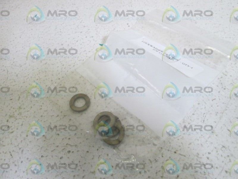 LOT OF 4 LOCKWASHER 3/8" THIN 53103-A25 NSNP IN BAG