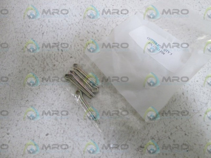 LOT OF 5 COTTER PIN 53113-F04 NSNP IN BAG
