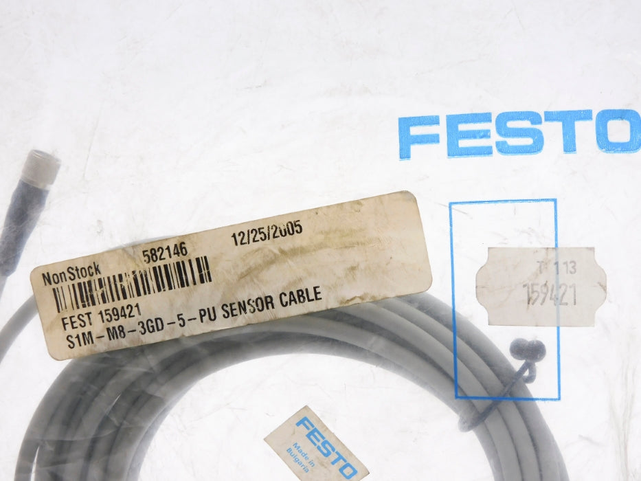 FESTO SIM-M8-3GD-5-PU 159421 NSMP