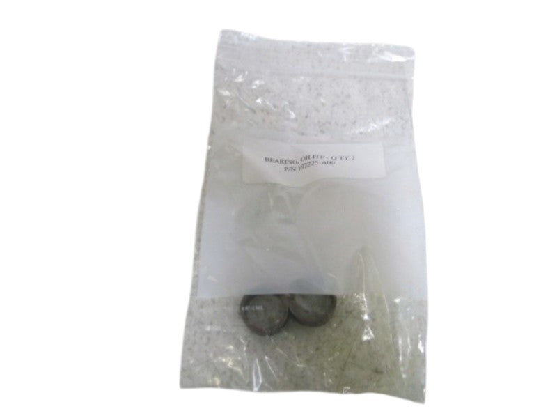 LOT OF 2 OILITE BEARING 192225-A00 NSNP IN BAG
