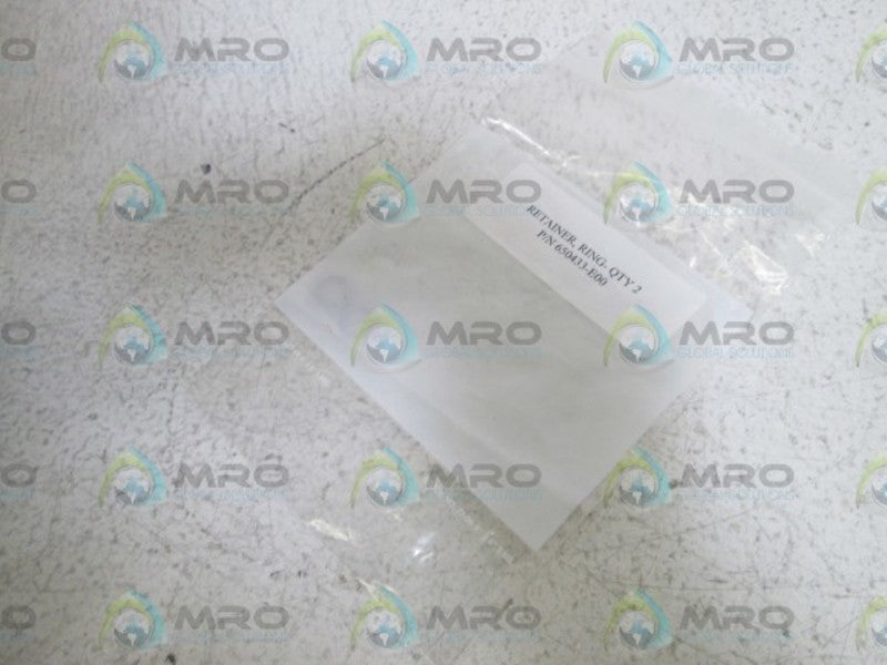 LOT OF 2 RETAINER RING 650433-E00 NSNP IN BAG