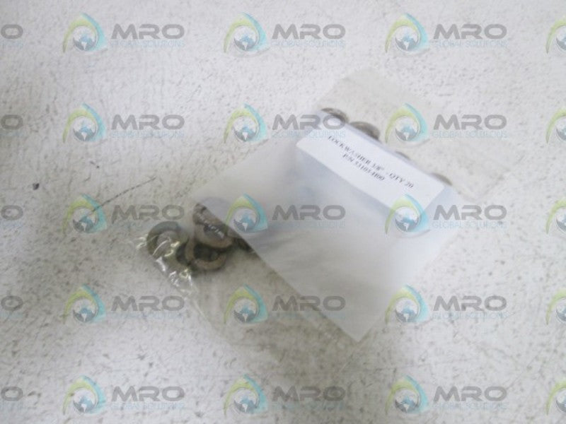 LOT OF 20 LOCKWASHER 3/8" 53103-H00 NSNP IN BAG