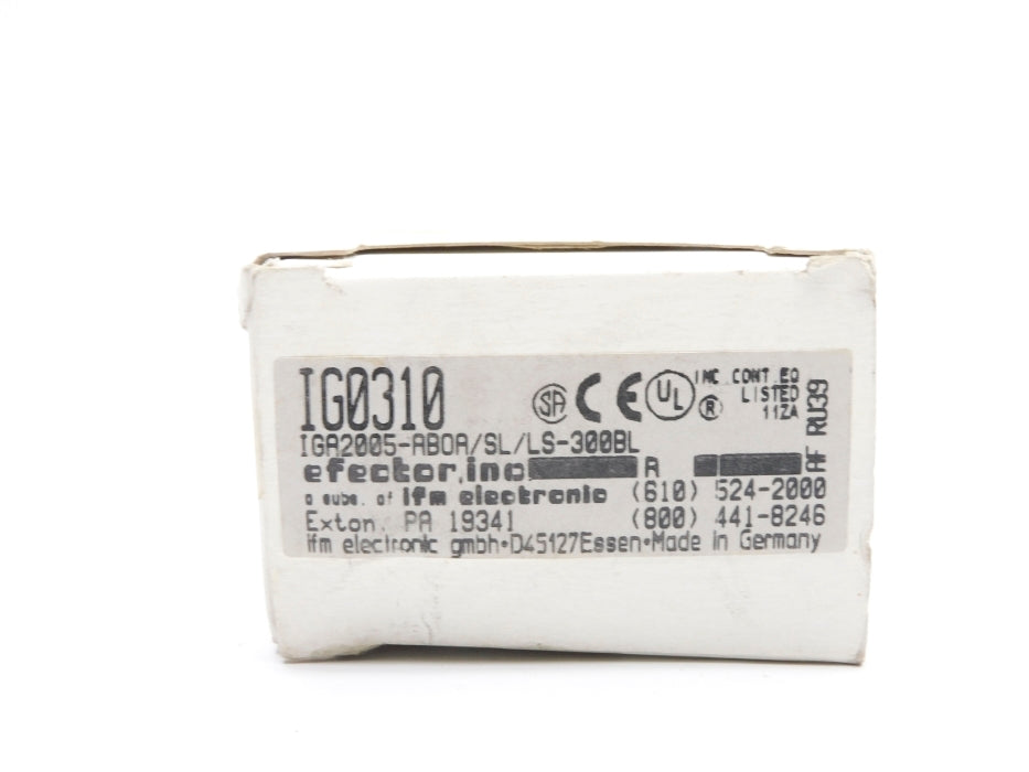 IFM EFECTOR IGA2005-ABOA/SL/LS-300BL IG0310 NSMP