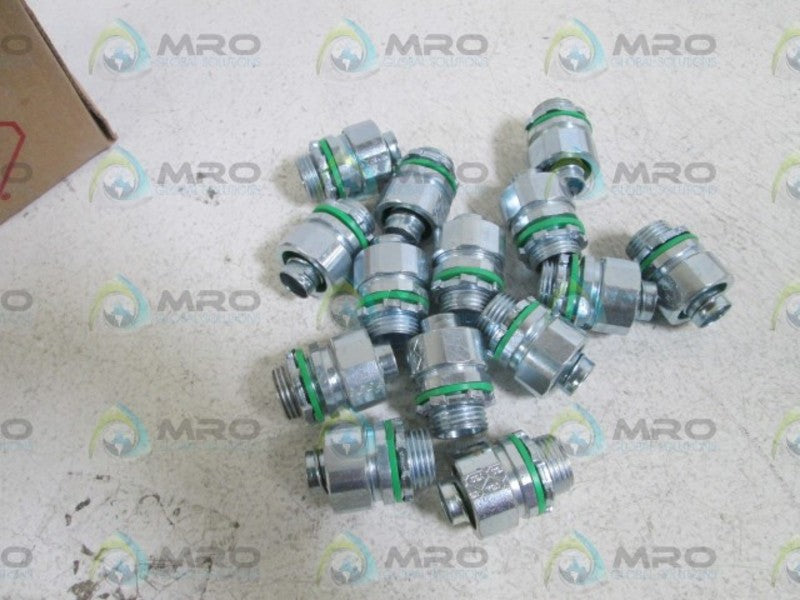 LOT OF 14 AMFI CO. 1/2" CONNECTOR STR50 NSMP