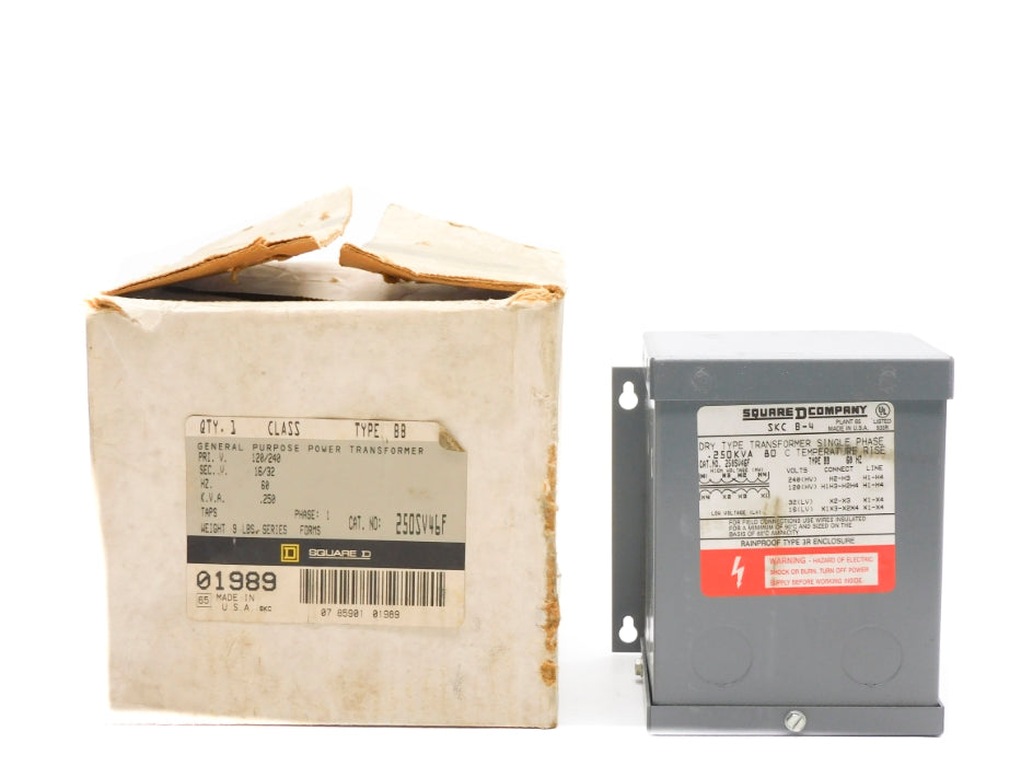 SQUARE D 250SV46F .250KVA NSMP