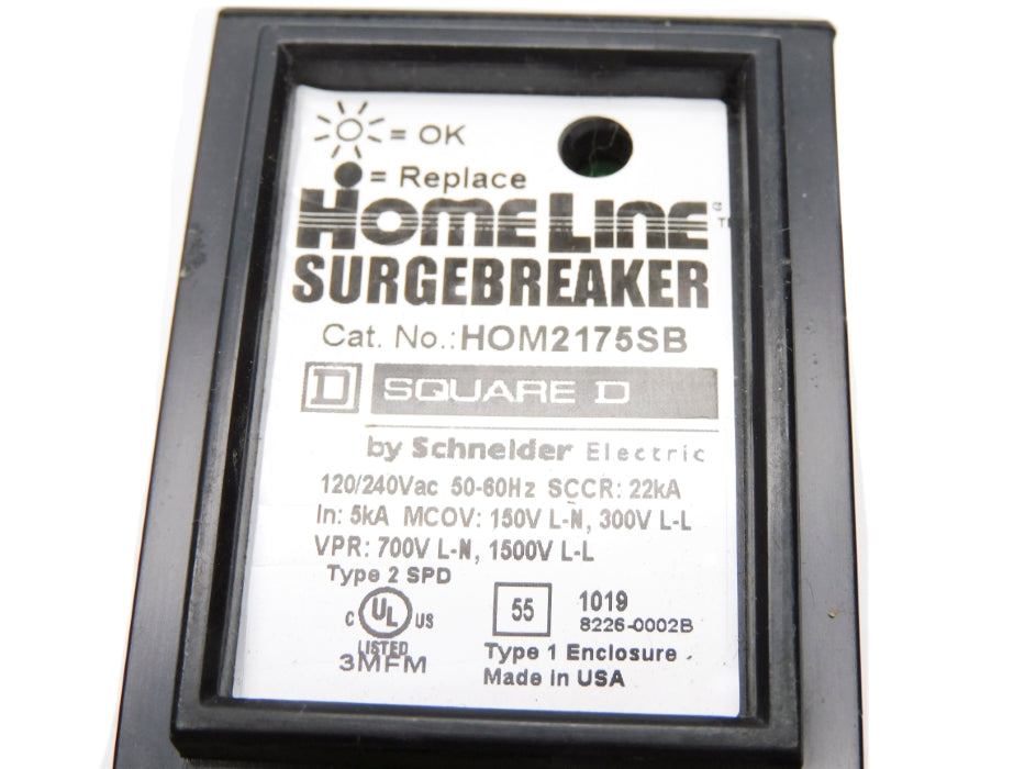 SQUARE D HOM2175SB 120/240VAC UNMP