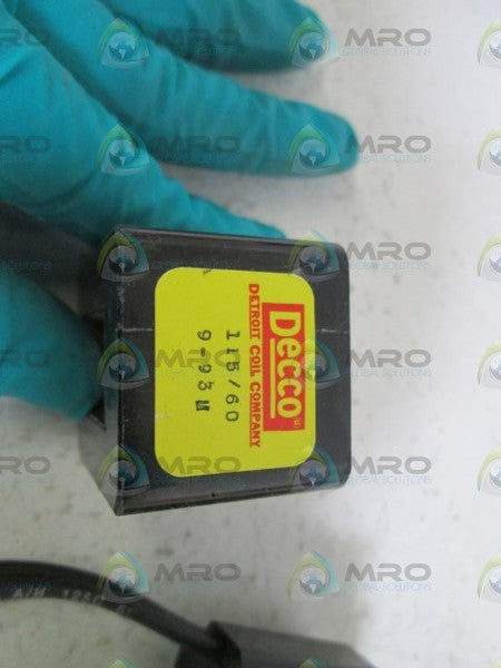 LOT OF 2 DECCO 115/60 COIL 9-93M NSNP