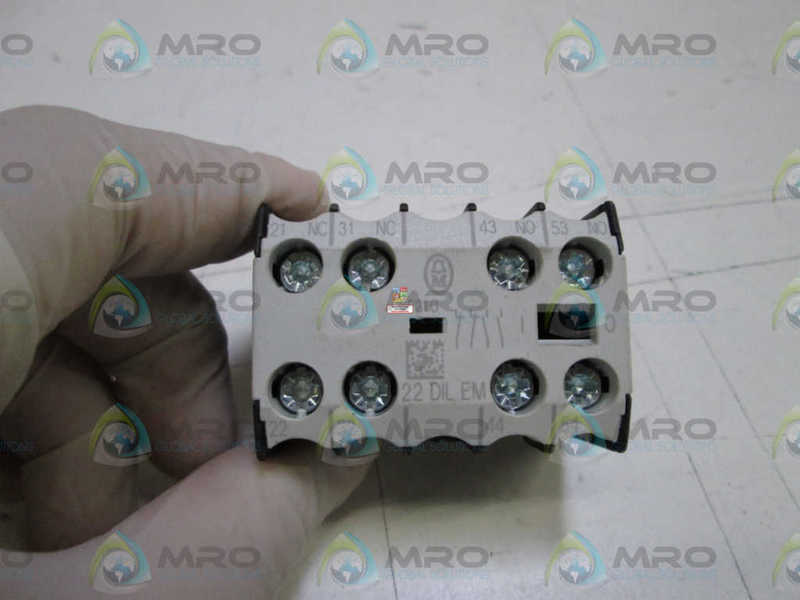 MOELLER AUXILIARY CONTACT 22 DIL-EM UNMP
