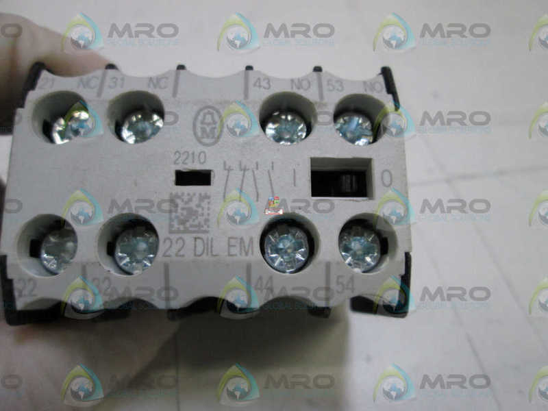 MOELLER AUXILIARY CONTACT 22 DIL-EM UNMP