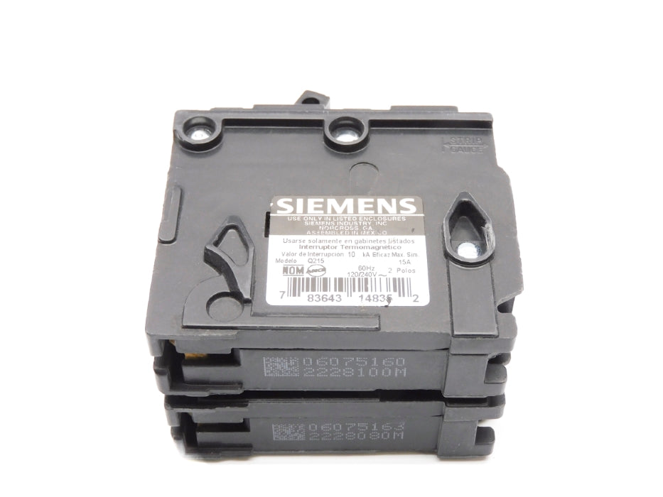 SIEMENS Q215 120/240V 15A NSNP