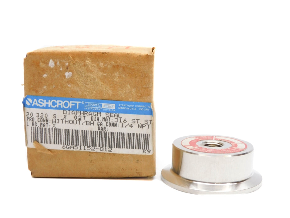ASHCROFT 20320SX02T NSMP
