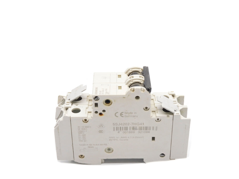 SIEMENS 5SJ4202-7HG41 2A 400V (AS PICTURED) NSNP