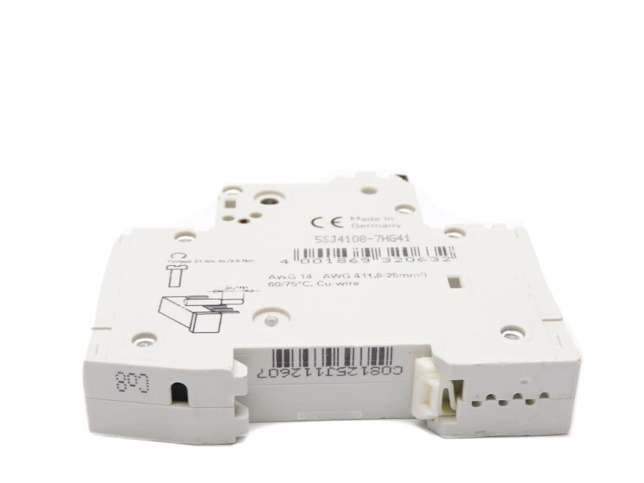 SIEMENS 5SJ4108-7HG41 8A 240VAC 60VDC (AS PICTURED) NSNP