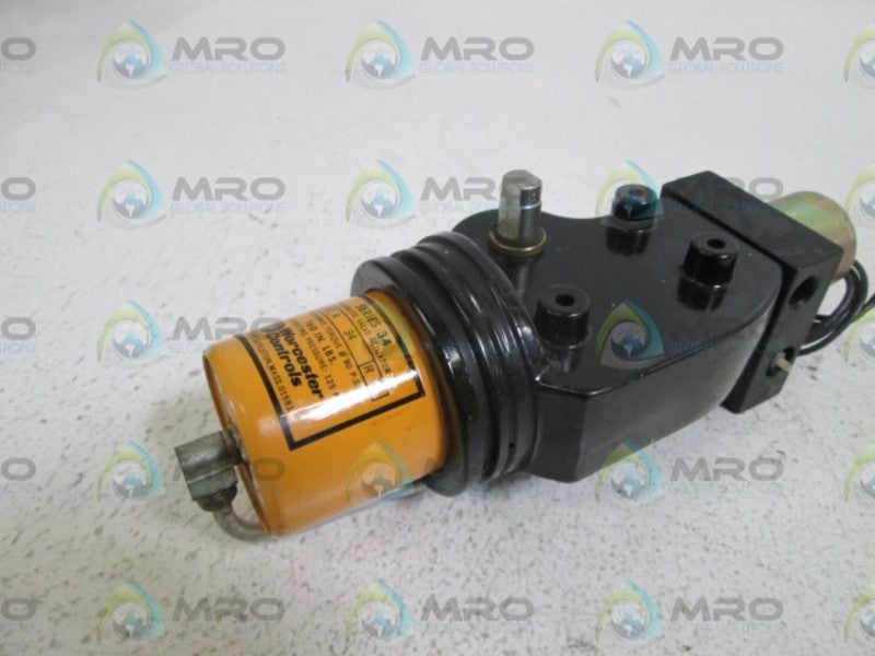 WORCESTER CONTROLS 160 IN. LBS  VALVE ACTUATOR A34 R3 UNMP