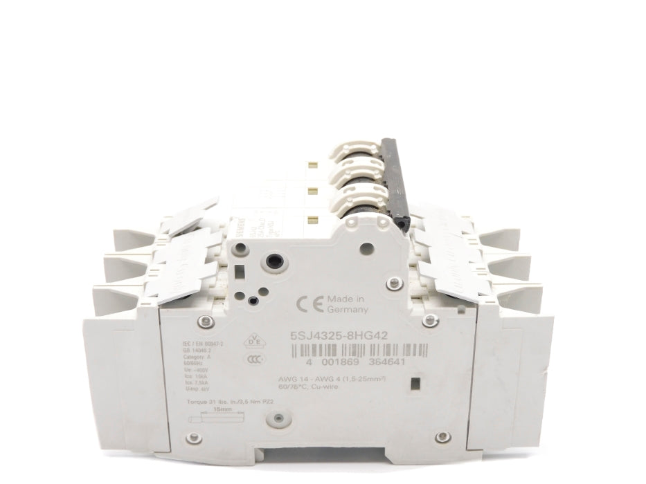SIEMENS 5SJ4325-8HG42 25A 400V (AS PICTURED) NSNP