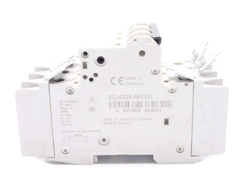 SIEMENS 5SJ4325-8HG42 25A 400V (AS PICTURED) NSNP