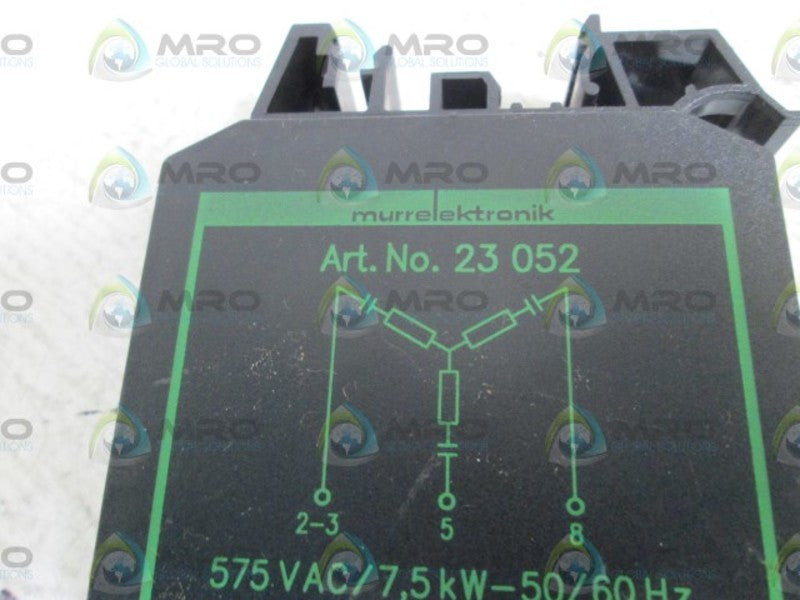 MURR ELEKTRONIK MOTOR SUPPRESSOR 23052 NSNP
