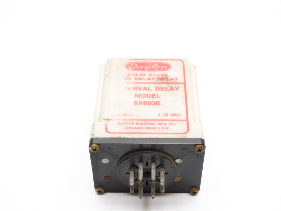 DAYTON 6X603E .1-10S (NO KNOB) UNMP