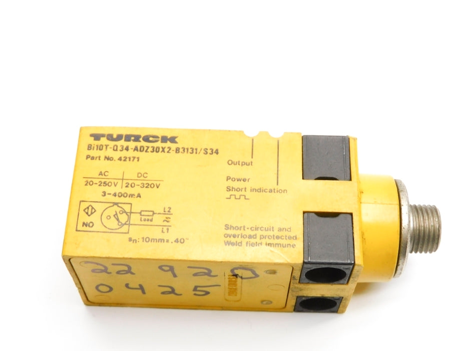 TURCK BI10T-Q34-ADZ30X2-B3131/S34 42171 UNMP