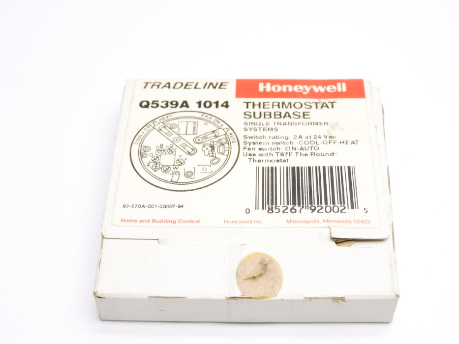 HONEYWELL Q539A1014 24VAC 2A NSMP