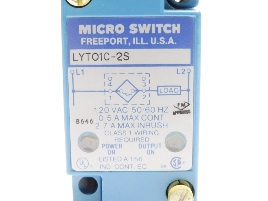 MICRO SWITCH LYT01C-2S NSMP