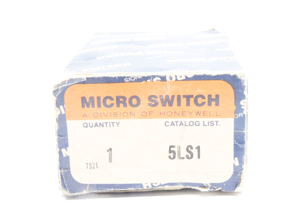 MICRO SWITCH 5LS1 600VAC 10A (GREY) NSMP