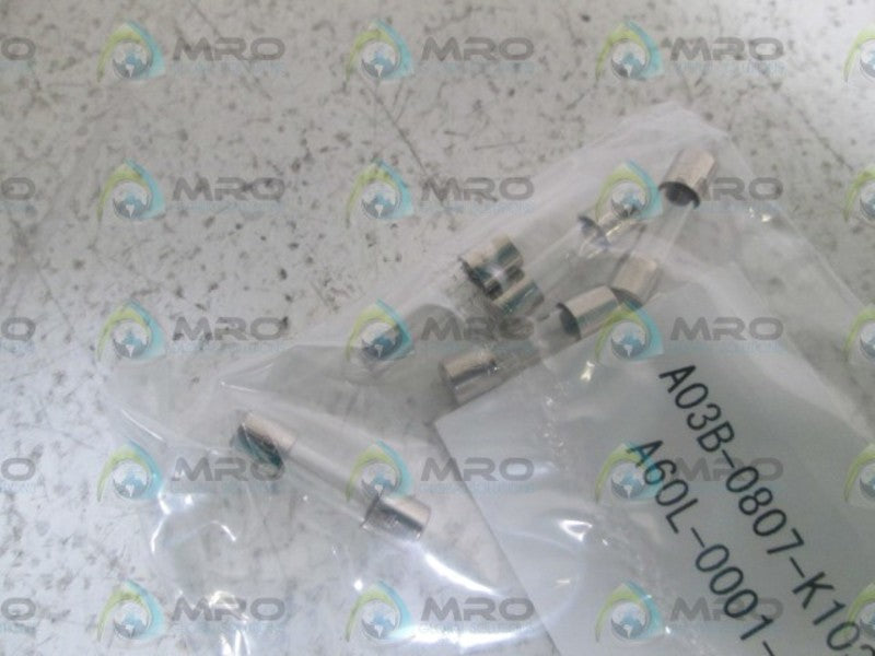LOT OF 5 FANUC FUSE A03B-0807-K103 NSNP IN BAG