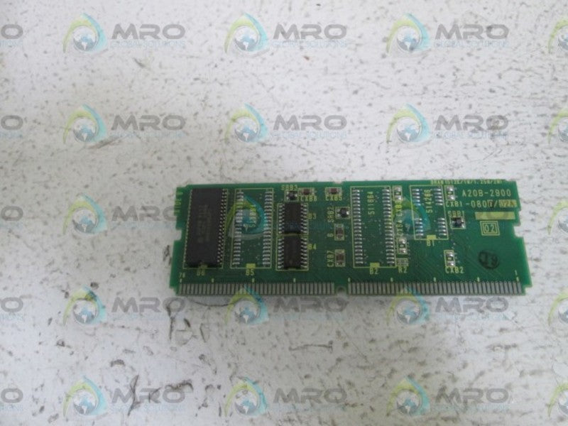 FANUC DRAM MODULE A20B-2900-0800/02A  NSNP