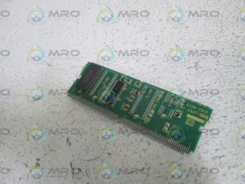 FANUC DRAM MODULE A20B-2900-0800/02A  NSNP