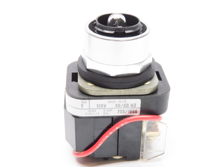 ALLEN BRADLEY 800T-PT16 SER. T 120V (BK/YL) NSMP