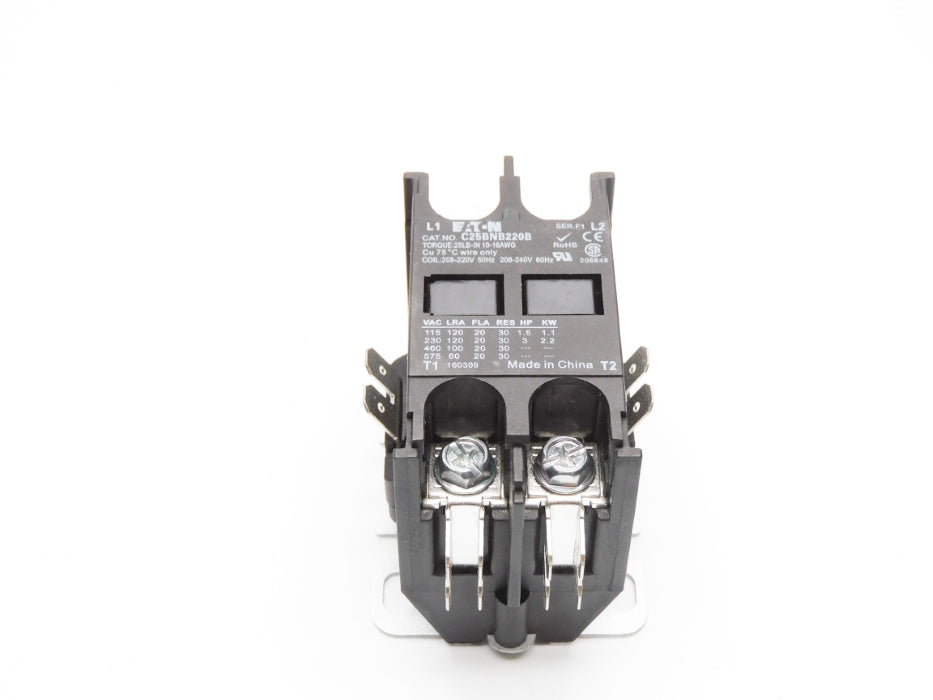 EATON C25BNB220B SER. F1 208-220/VAC 208-240/VAC NSMP