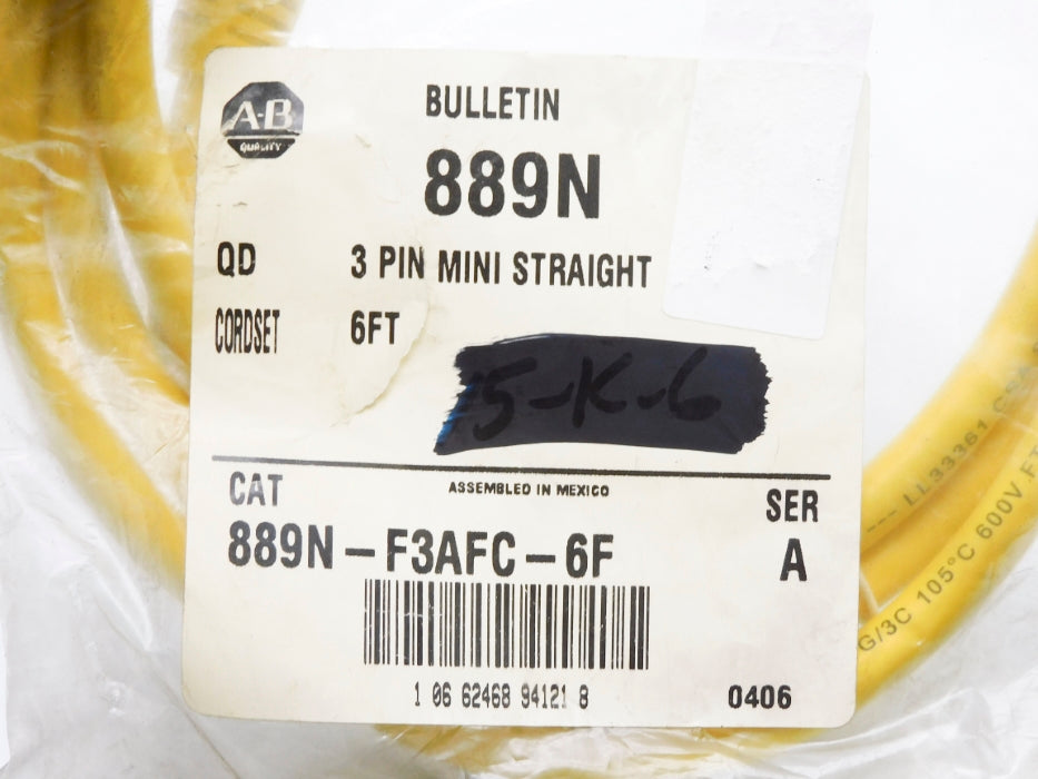 INDUSTRIAL SPARE PART 889N-F3AFC-6F SER. A NSMP