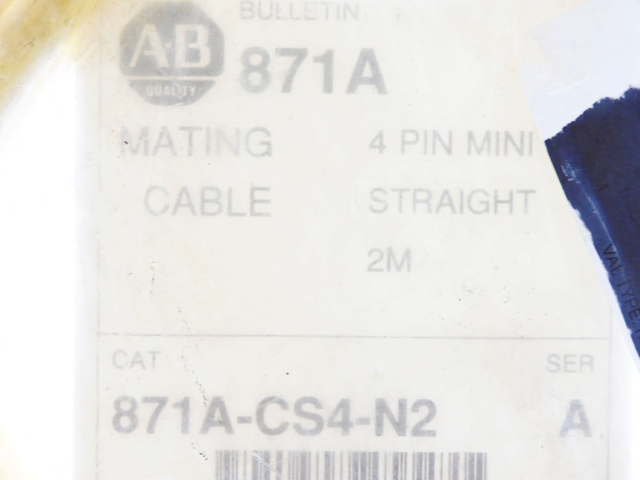 INDUSTRIAL SPARE PART 871A-CS4-N2 SER. A 2M NSMP