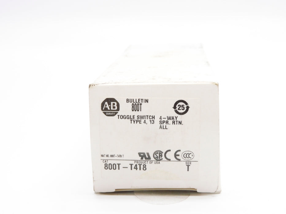 ALLEN BRADLEY 800T-T4T8 SER. T (WH) NSMP