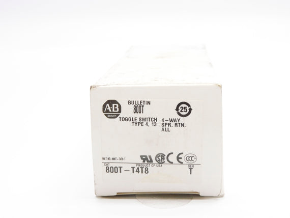 ALLEN BRADLEY 800T-T4T8 SER. T (WH) NSMP