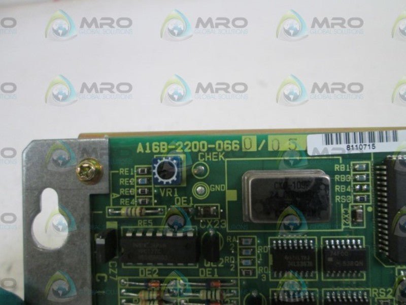 FANUC OPERATOR INTERFACE BOARD A16B-2200-0660/05  UNMP
