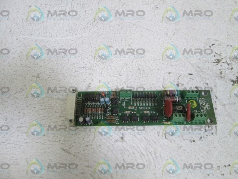 INDUSTRIAL SPARE PART CONTROL/SIGNALING CARD 50373  UNMP