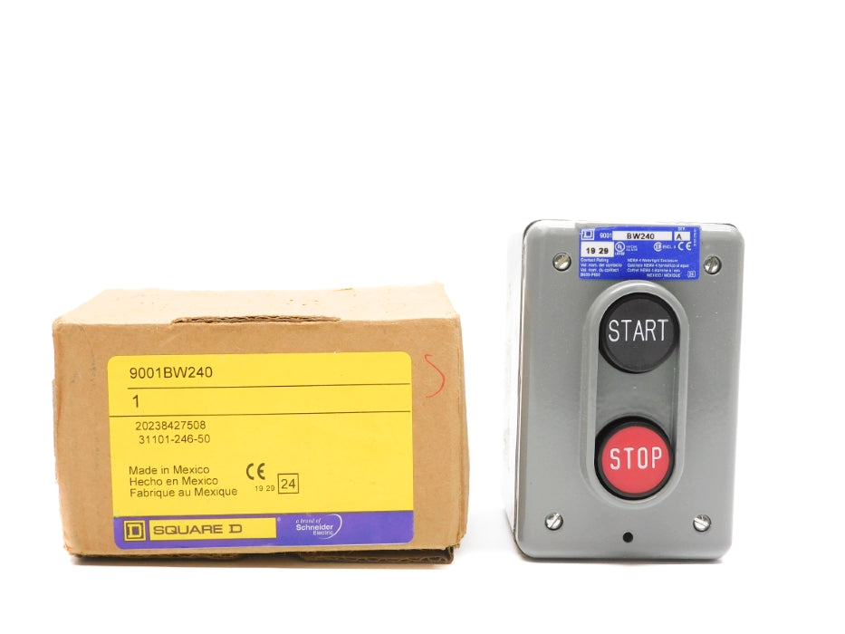 SQUARE D 9001BW240 SER. A 600VAC/DC NSMP
