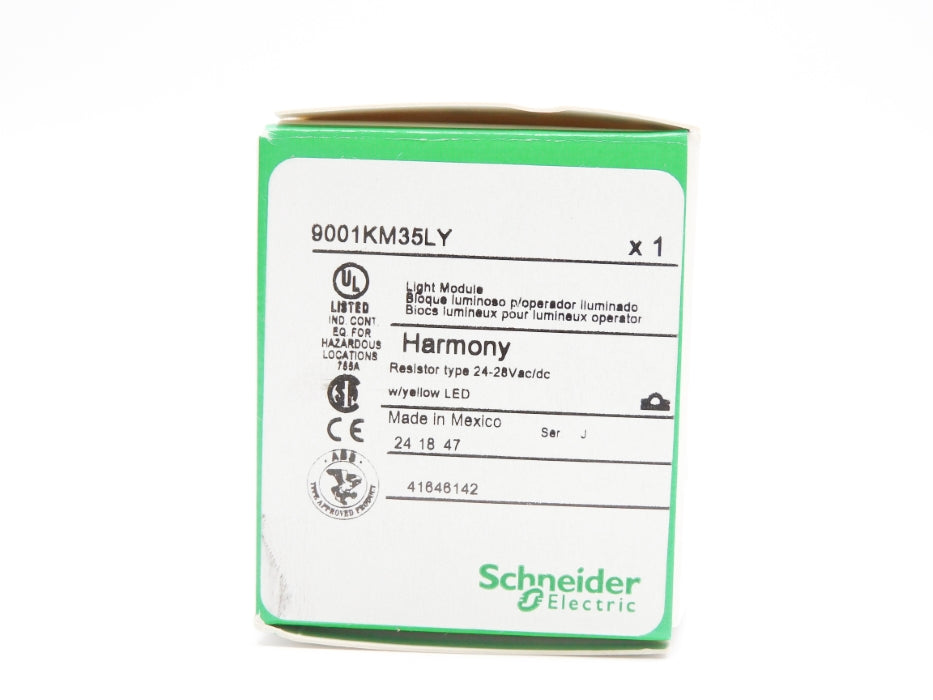 SCHNEIDER ELECTRIC 9001KM35LY SER. J 24-28VAC/DC NSMP
