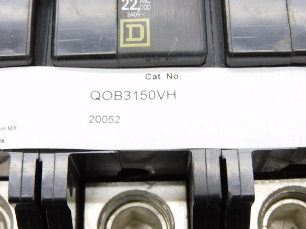 SQUARE D QOB3150VH 240V 150A NSMP