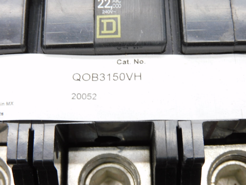 SQUARE D QOB3150VH 240V 150A NSMP