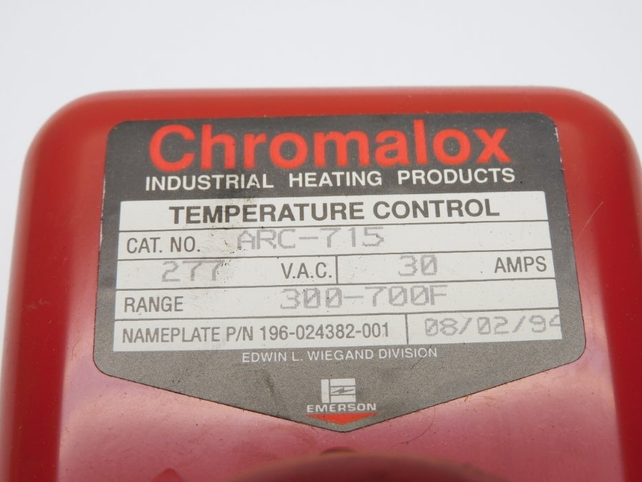 CHROMALOX ARC-715 299612 300-700'F NSMP